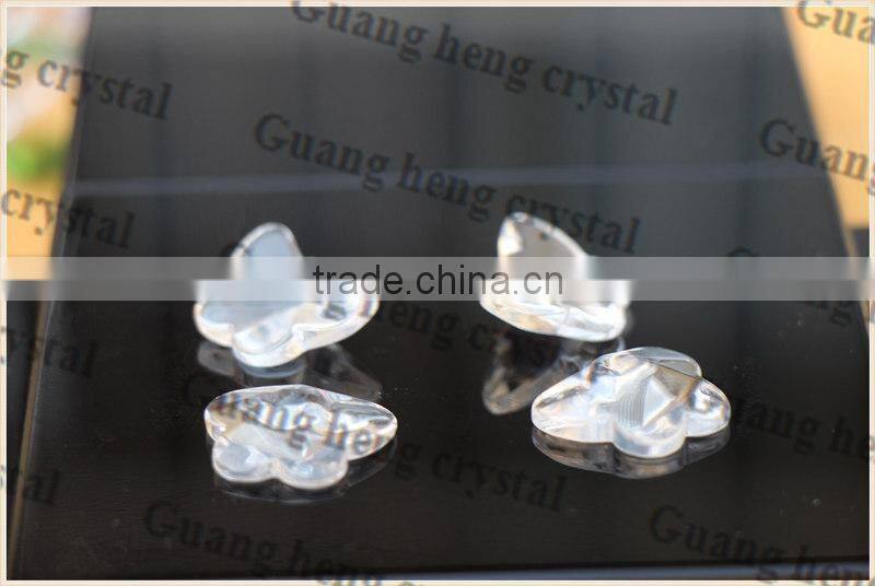 New product butterfly shap crystal decoration pieces