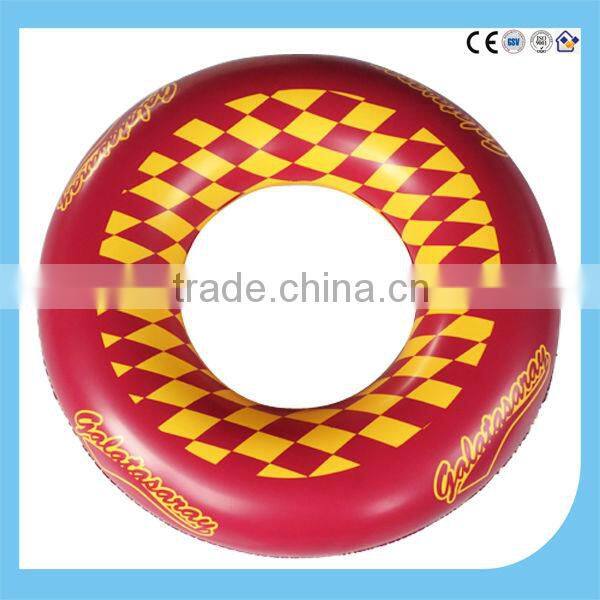 2013 new plastic pvc heavy duty inflatable swim ring