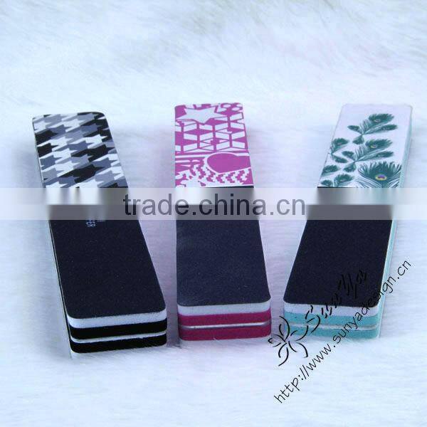 4-way durable cloth nail file