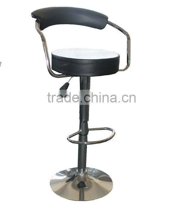 Sturdy morden stainless steel bar chair