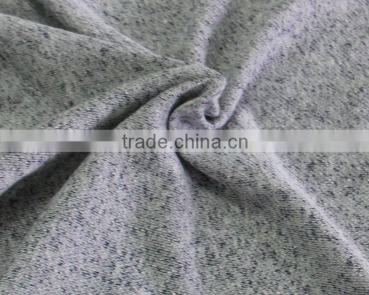 sport wear polyester cotton french terry fabric