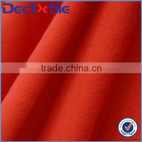 Polyester winter warm hat fleece fabric