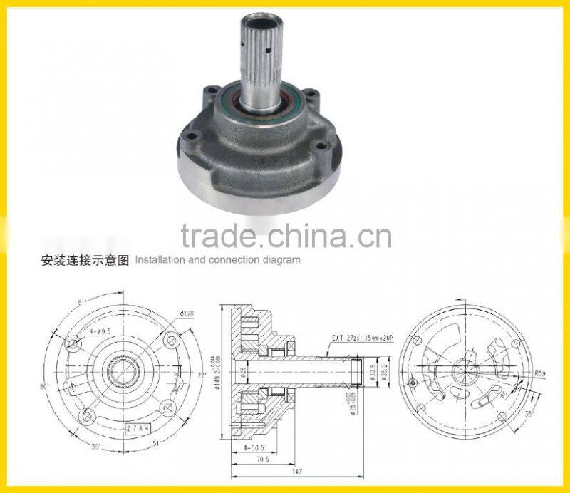 27A4 agricultural machinery parts transmission charge pumps