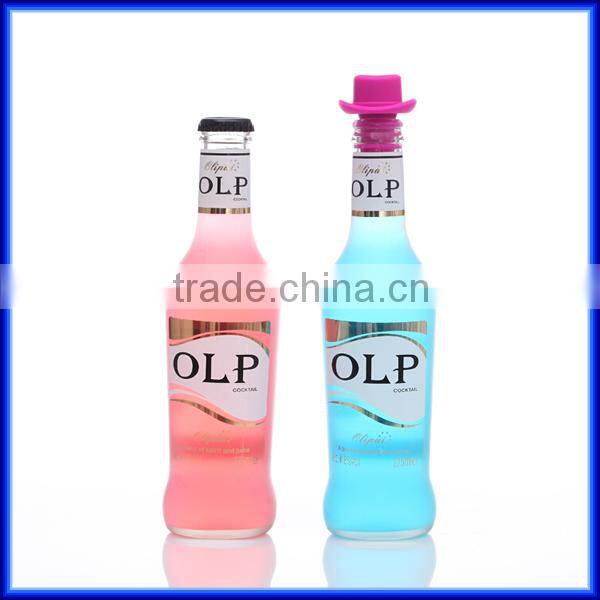 Silicone Lovely Wine Bottle Stopper With Hat/silicone booze hat Bottle cork