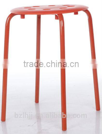 Plastic Round Commercial Stacking Stool (1068A)