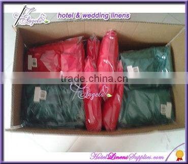 red square top chair covers with side pleats and two wings for dining chairs