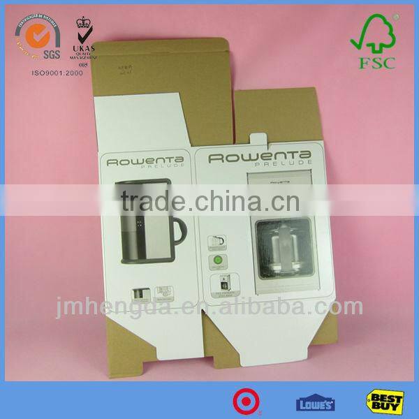 Rectanule Dulcet Corrugated Carton Box Industrial With Beautiful Logo