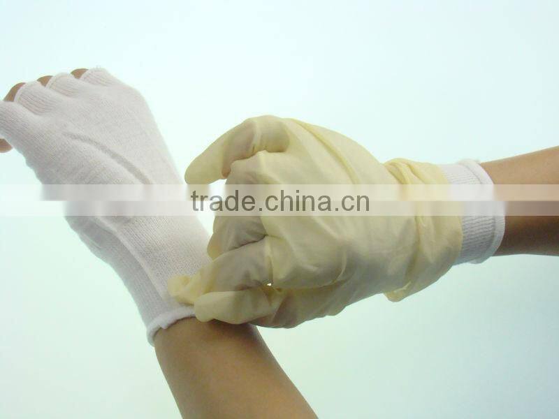 BAMBOO fiber latex coated palm garden Gloves