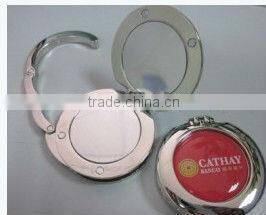 decorative mirror hooks with acrylic stone for promotional