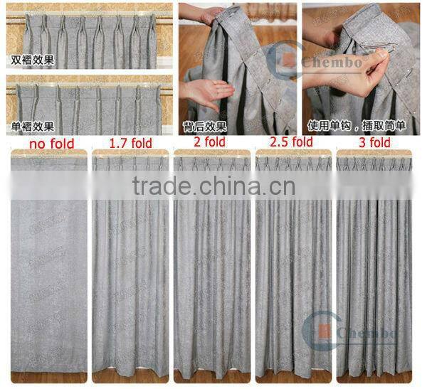 Alibaba china supplier indian blackout bamboo shower curtain