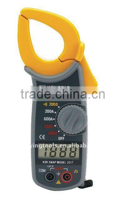 low battery indicate clamp meter