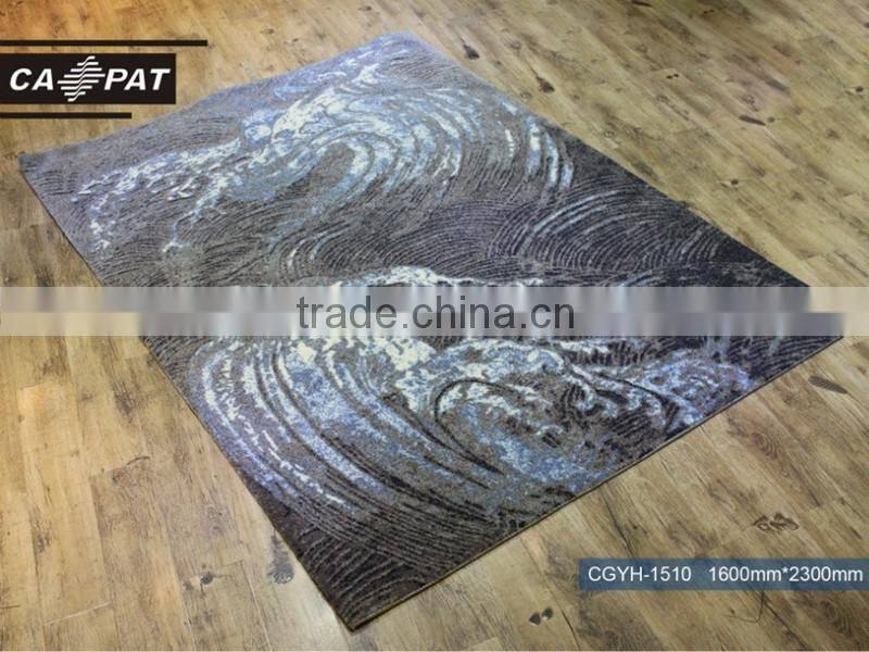 China 80 wool 20 nylon woven axminster carpet luxury hotel carpet CGYH 1517