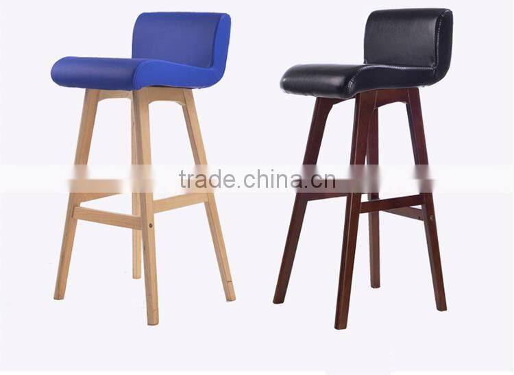 Hot sales Wood High foot Bar chair Y067