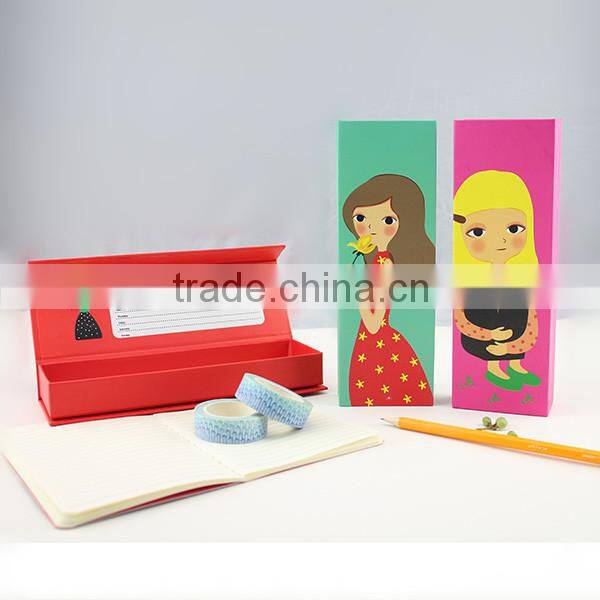 XG-20020 creative college student pencil case with unique design multi pocket pencil case customized school pencil case