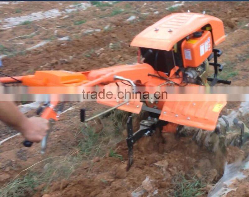 10hp diesel electric started tiller farm cultivator