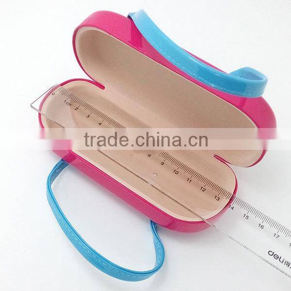 Cute kids eyeglasses case glasses case with handle