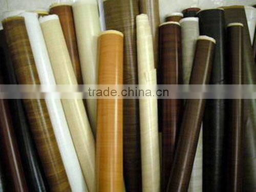 PVC wooden film /Wood color sticker for home decoration