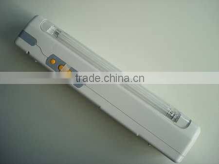 Wholesale 2 * 8w fluorescent tubes emergency lights portable rechargeable double gear SD-886