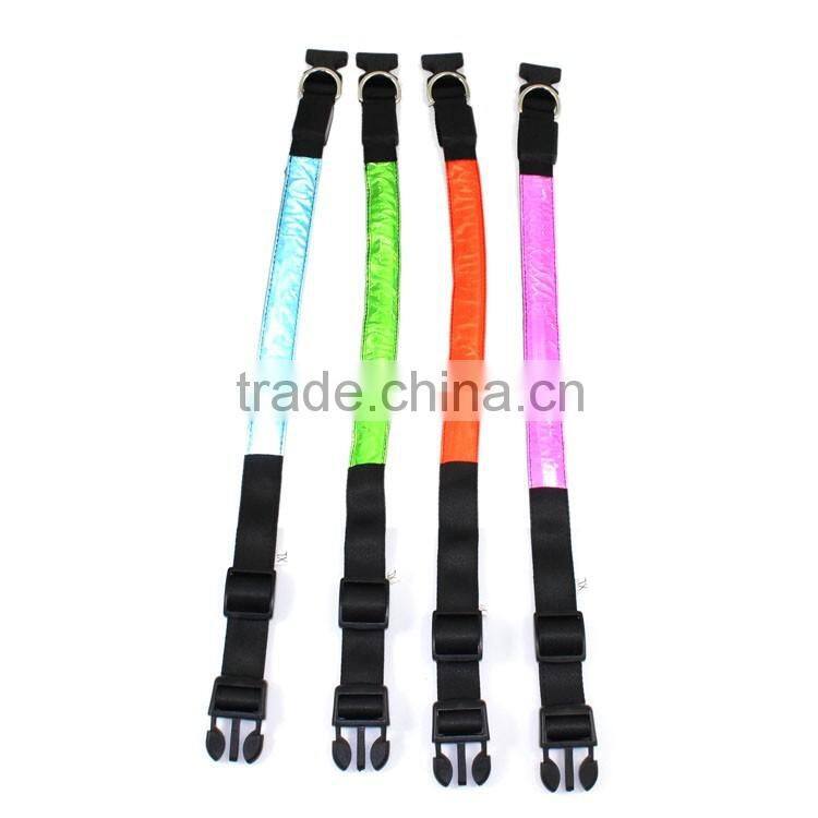 Hot sales promotional flashing LED dog collar