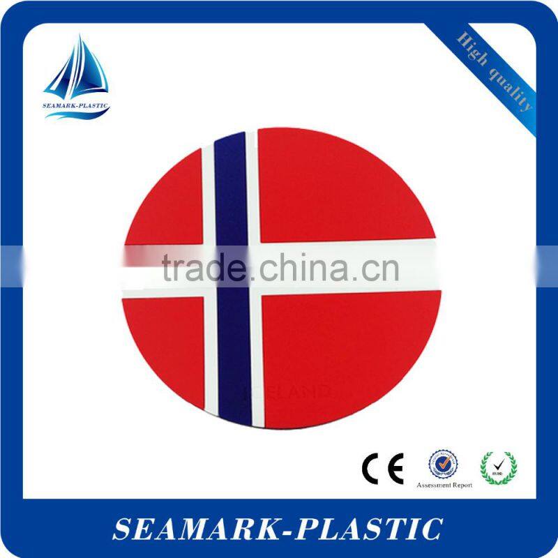 2016 Hot sale custom logo engraved drink coasters silicone rubber