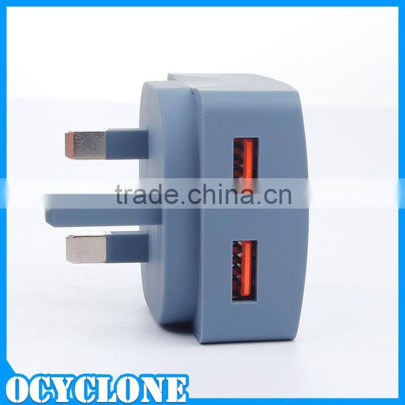 17W 3.4A UK plug Universal chargers for iphone 6 apple mobile phone