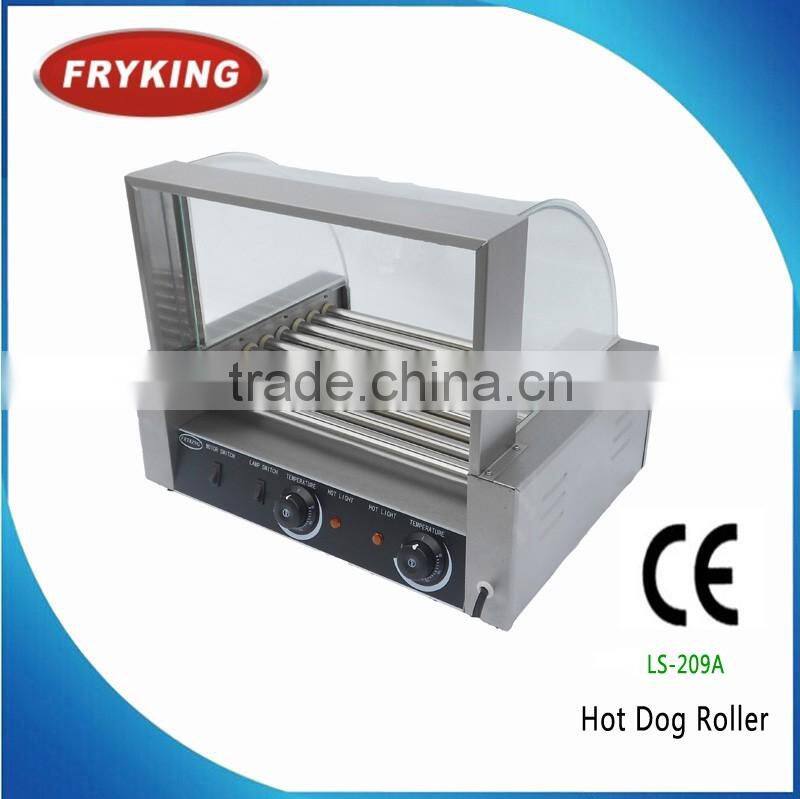 Electric hot dog roller 6 rollers