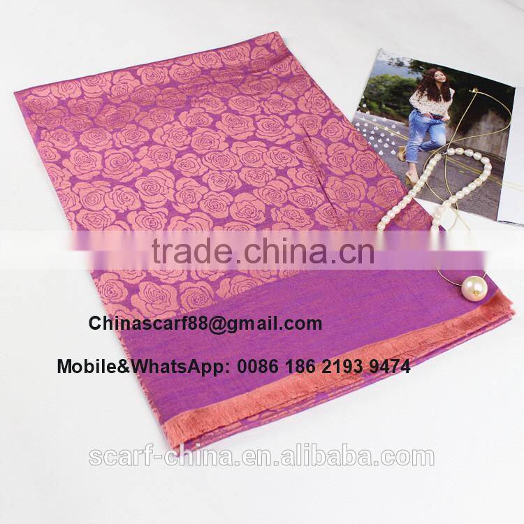 Women cashmere silk scarf