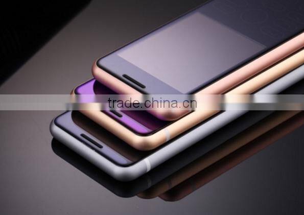 318-Full Aluminum Thin Cellphone Elderly Phone Student Phone Business Backup Phone 1800mAh 2.3Inch with Colorful Glass