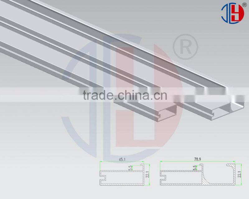 High quality aluminum extrusion profile used for kitchen cabinet frame door