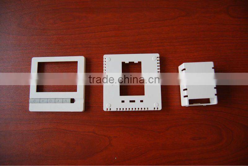 wall mount plastic enclosure for temperature thermostat, plastic enclosure box for room thermostat