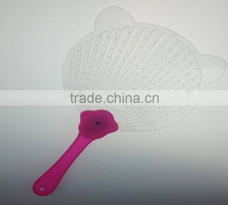 wholesale protable cheap price LED flashing fan hand fans for sale min plastic fan for children