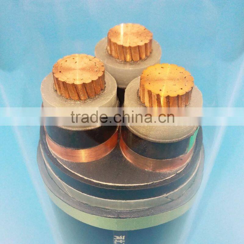 XLPE Insulated Medium Voltage xlpe 630mm2 power cable