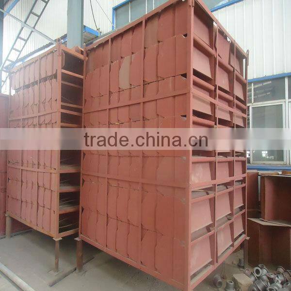 Carbon steel cement conveyor trough with no deformation