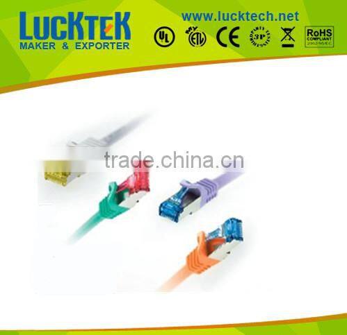 HIGH QUALITY OF CAT.6A / CAT.7 UTP PATCH CABLE,Colorful RJ45 NETWORK CONNTECTORS