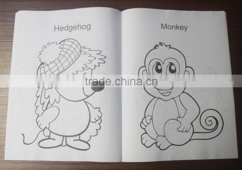 2016 hot sale eco-friendly good quality color child book printing