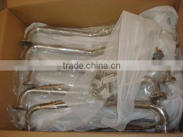 Toilet safety handrail,bathroom handicap stainless steel grab bars