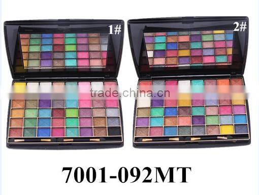 Miss Rose 3D Charm Wet 48 colors Makeup Eyeshadow Palette Set, Professional Cosmetics Naked Eye Shadow With Matte Glitter