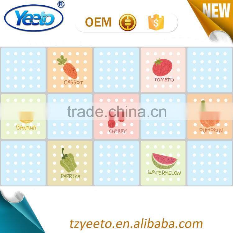 Beautiful New Arrival Kitchen Use PET+Aluminum Anti Oil Sticker