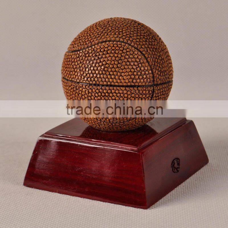 Wholesale sports basketball trophy for souvenir