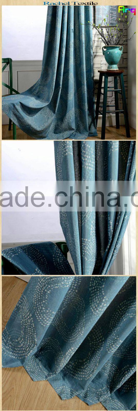 blackout 3D printed Poly/cotton fabric for curtain/sofa/beddings- Japan style