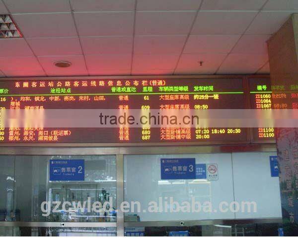 Hot Promotion High Quality And Favorable Price 3.75 Indoor Dual Color LED Sign