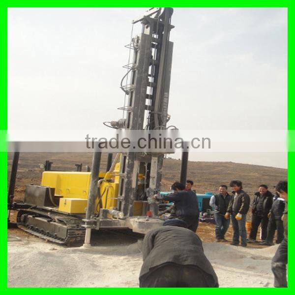 KW400 water well drilling rig ,portable geothermal bore well drilling