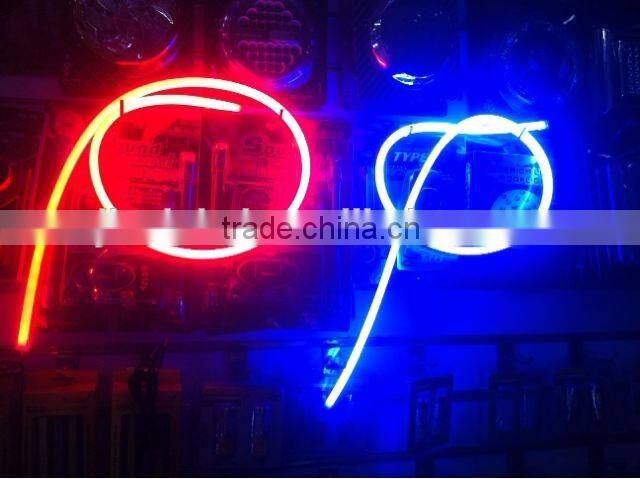 Dual Color White-Amber Switchback Headlight LED Tube Strip Light DRL Daytime Running Light & Turn Signal Lamp