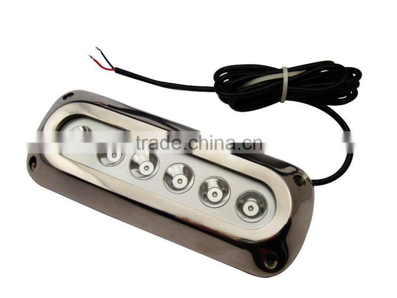7.5 inch 18W yacht boat marine light IP 68 316 stainless steel anti-corrosion