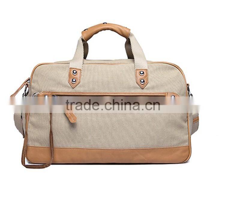 Fabric jute and leather bags shoulder bags handbags for Japan