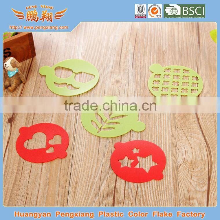 plastic coffee stencil mold