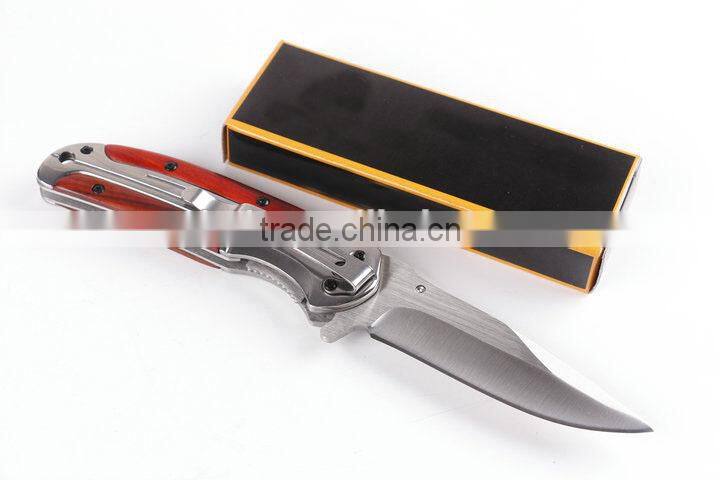 OEM pocket knife rosewood with 440C blade