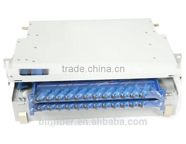 Fiber Optical ODF, Rack mount 19 inch ODF Fiber Optic Patch Panel