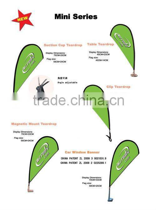 Hot on sale!//Patented magnetic mount flying banner