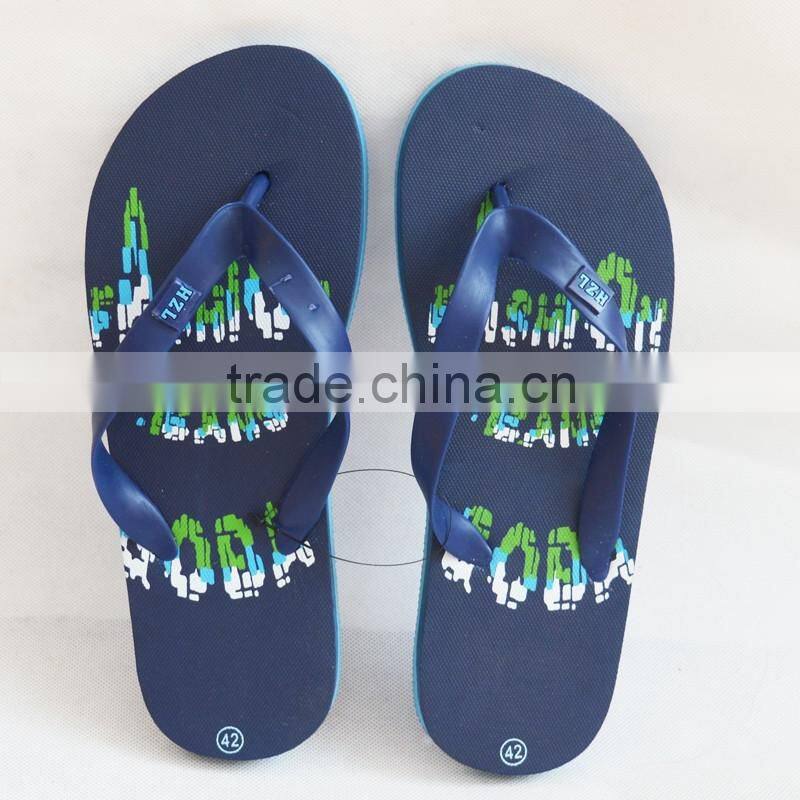 2016 new arrival EVA boys flip flops beach slippers